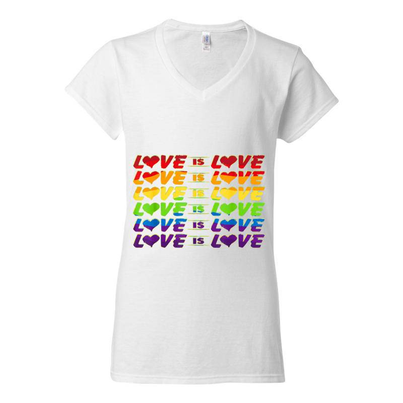 Decoration Love Is Love V-Neck T-Shirt