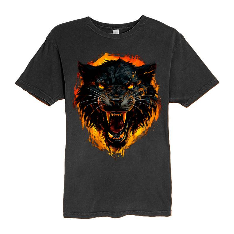 Night Wolf Ladies Fitted T-Shirt