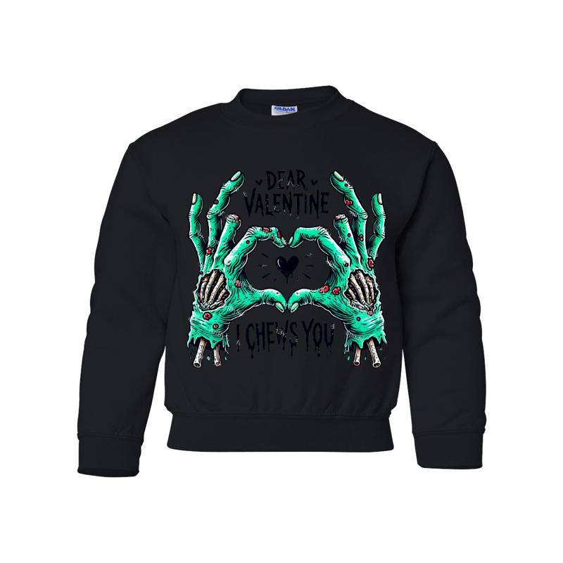 Valentine's Day Youth Crewneck Sweatshirt 