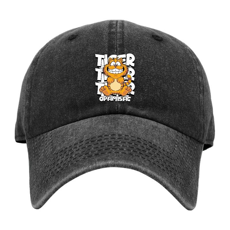 Tiger Optimistic Baseball Cap