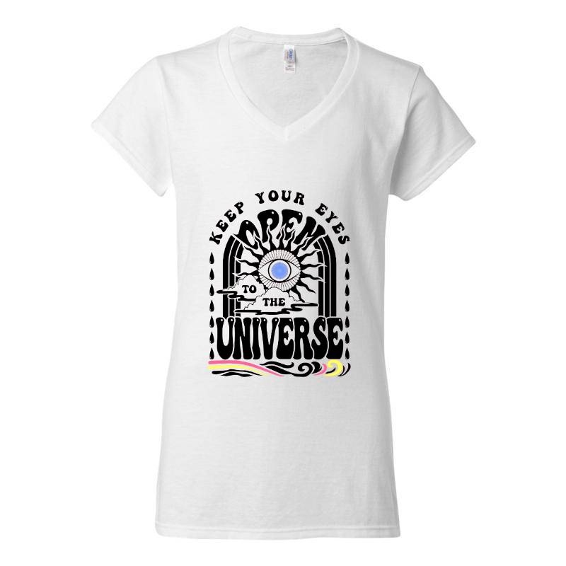 Keep Your Eyes Open V-Neck T-Shirt