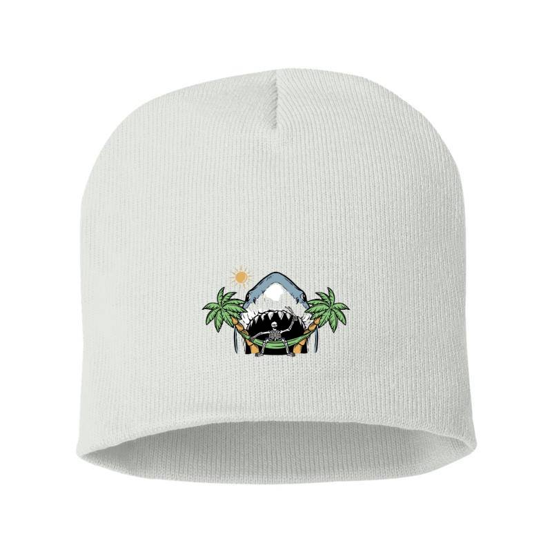Shark and Skull Beanie