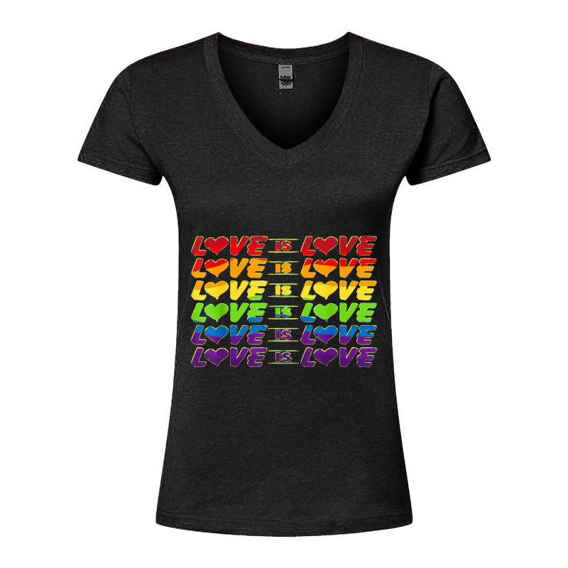Decoration Love Is Love V-Neck T-Shirt