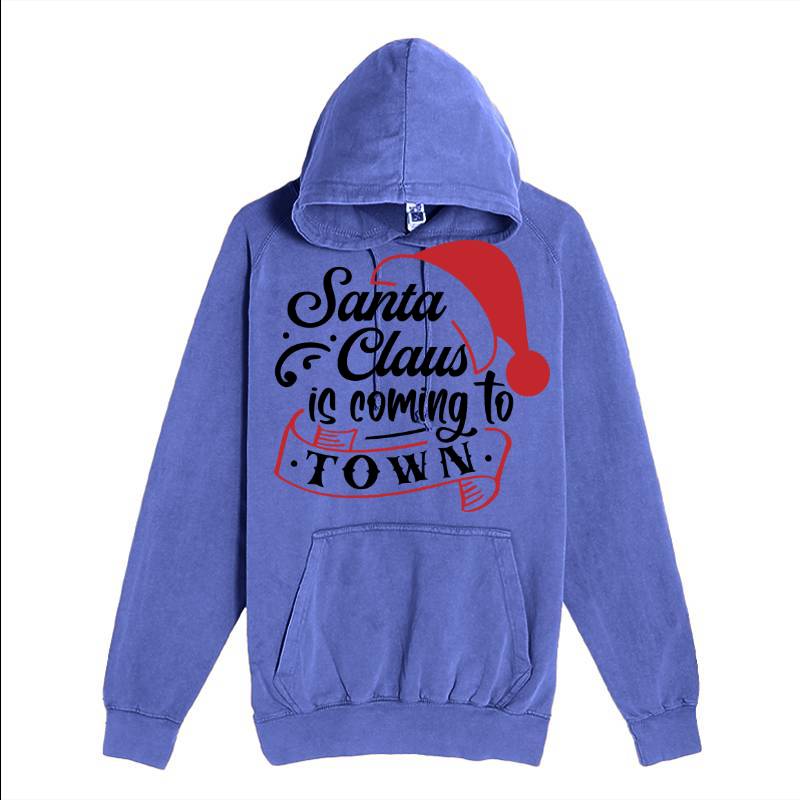 Santa Claus Is Coming To Town Hoodie