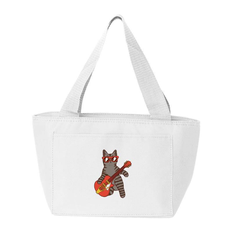 Cat Guitar Cooler Bag
