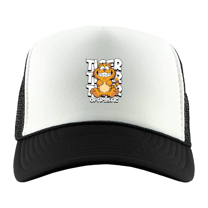 Tiger Optimistic Trucker Hat