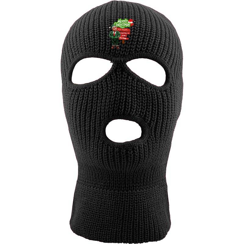Merry Christmas Three hole mask