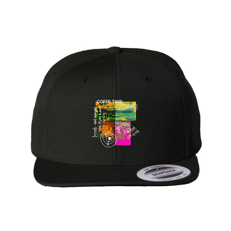 Coffe Time Snapback Cap
