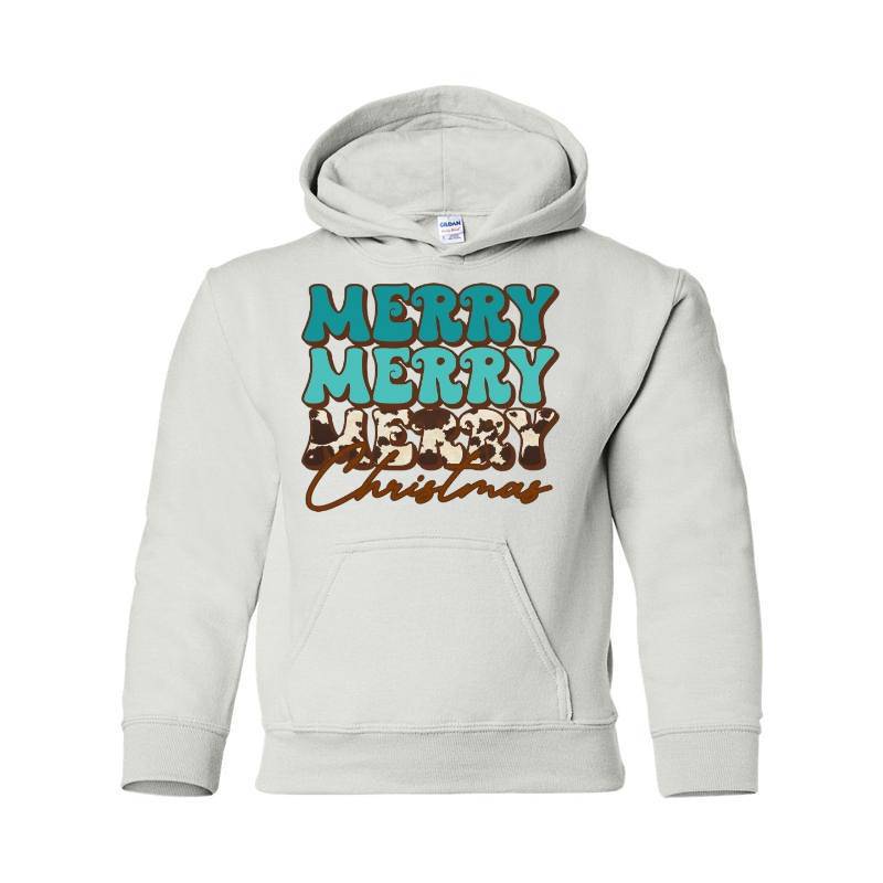 Merry Cristmas Hooded Sweatshirt
