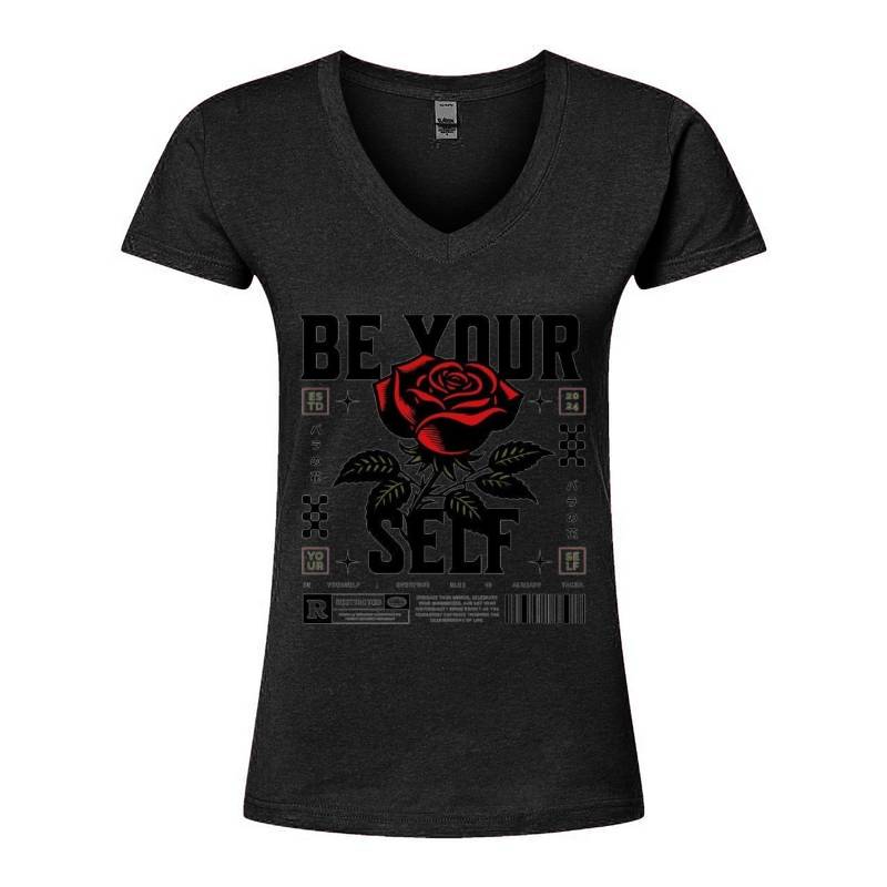 Be yourself V-Neck T-Shirt