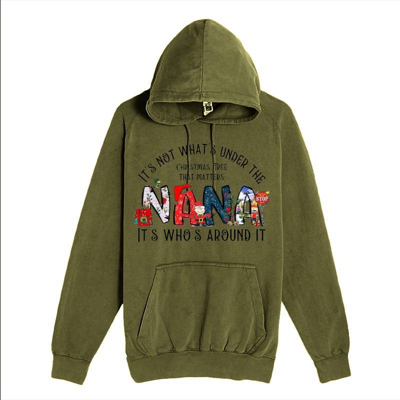 Cristmas Nana Hoodie