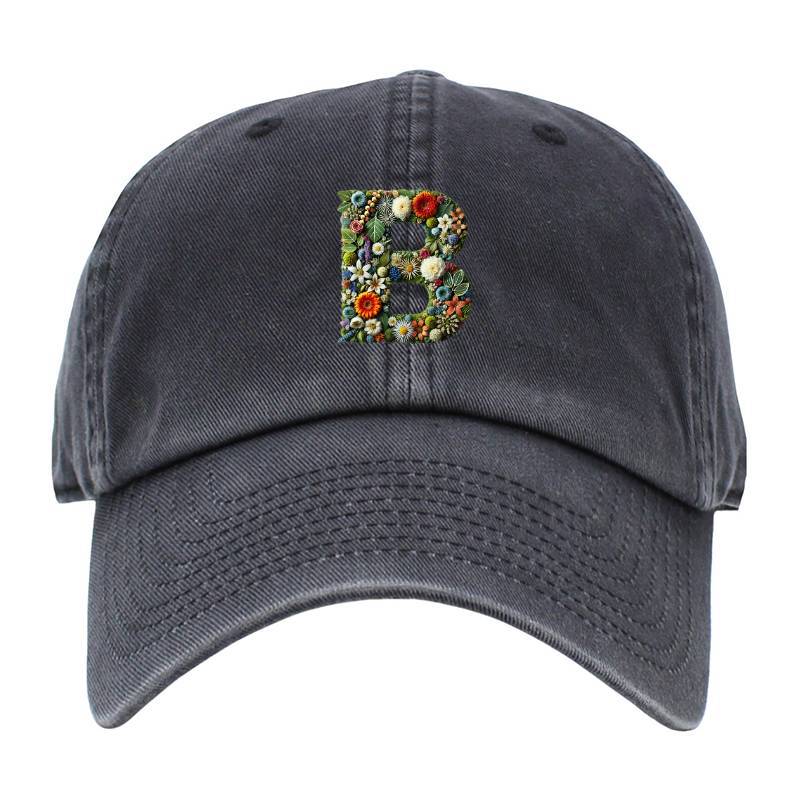 Letter B Baseball Cap