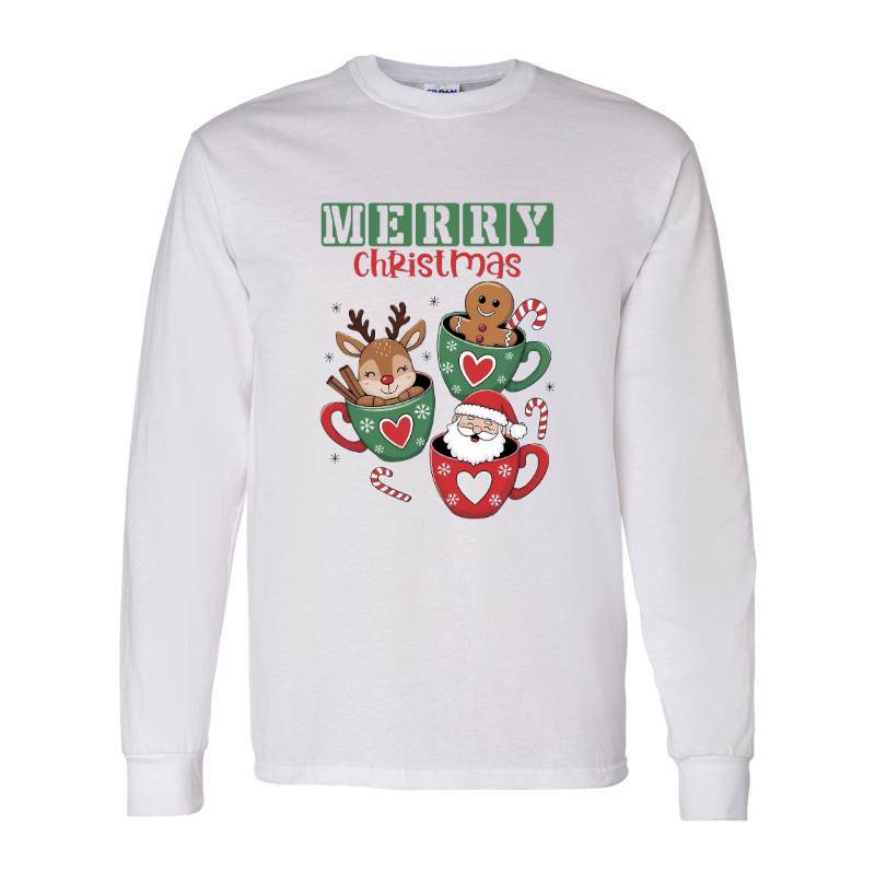 Merry Cristmas Long Sleeve Shirt