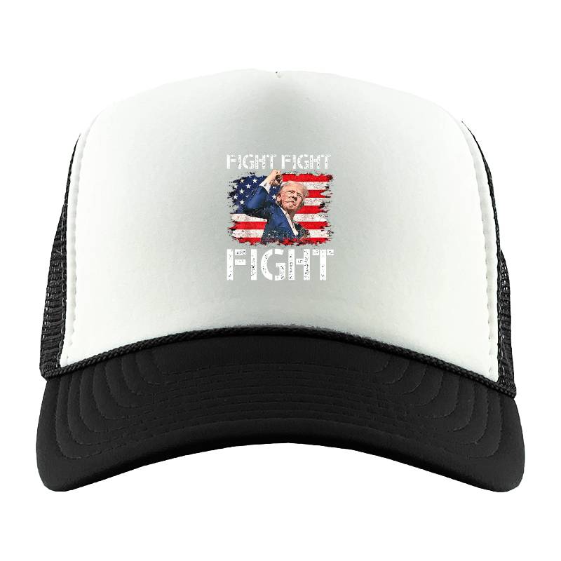 Trump Fight Trucker Hat