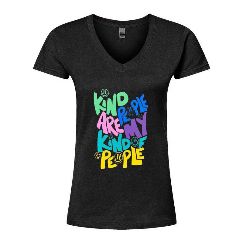 Kind People V-Neck T-Shirt