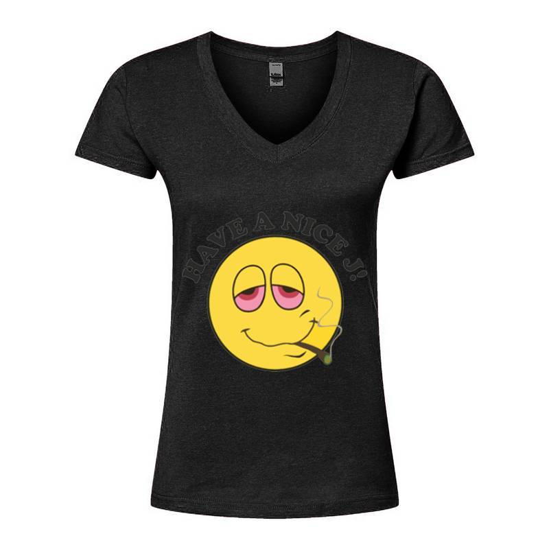 Have A Nice V-Neck T-Shirt