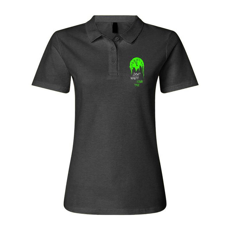 Don't Waste Your Time Polo T-Shirt