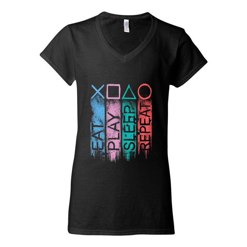 Eat Play Sleep Repeat V-Neck T-Shirt