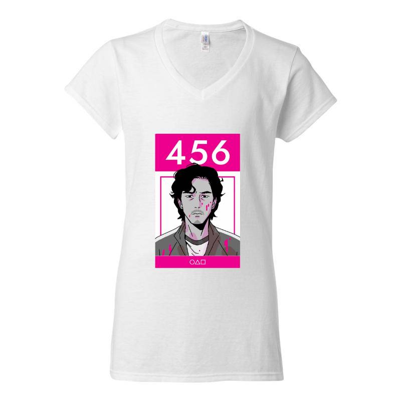 Squid Game V-Neck T-Shirt