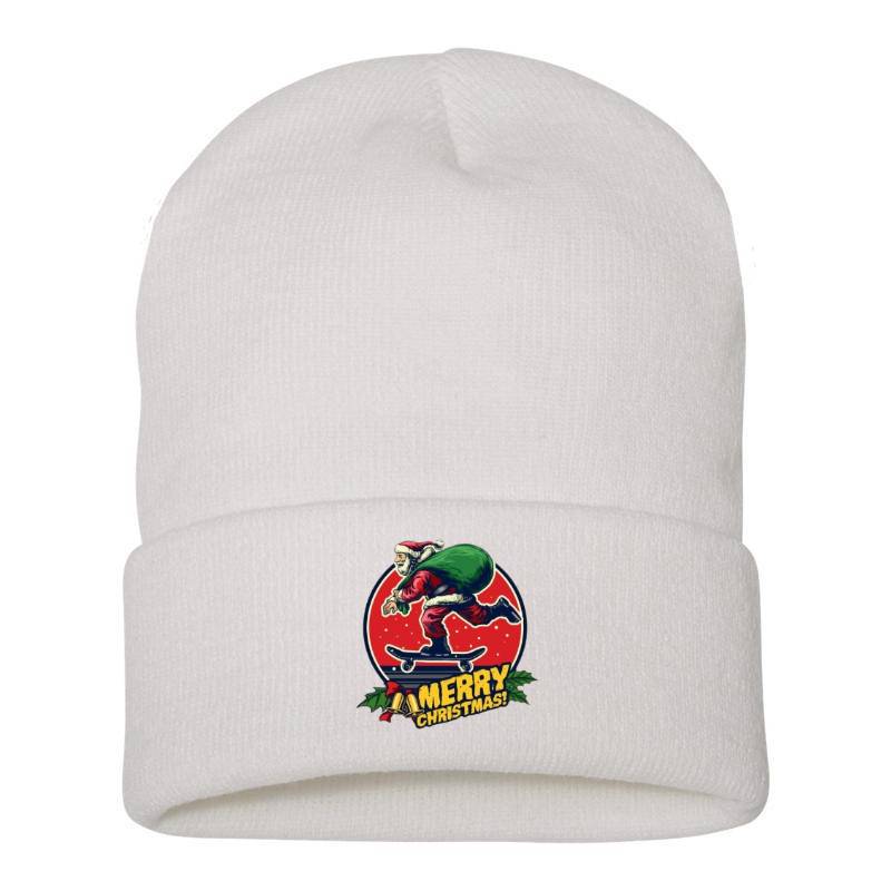 Skate Santa Claus Beanie