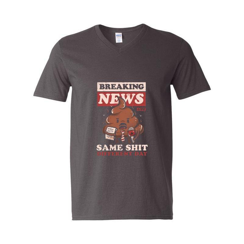 Breaking news V-Neck T-Shirt