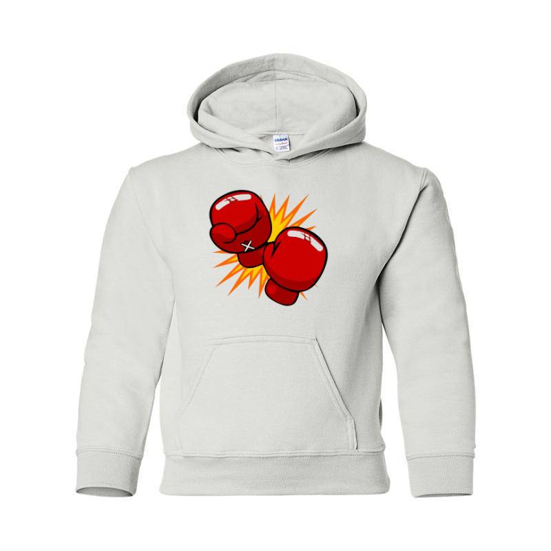 Boxing gloves Hooded Sweatshirt