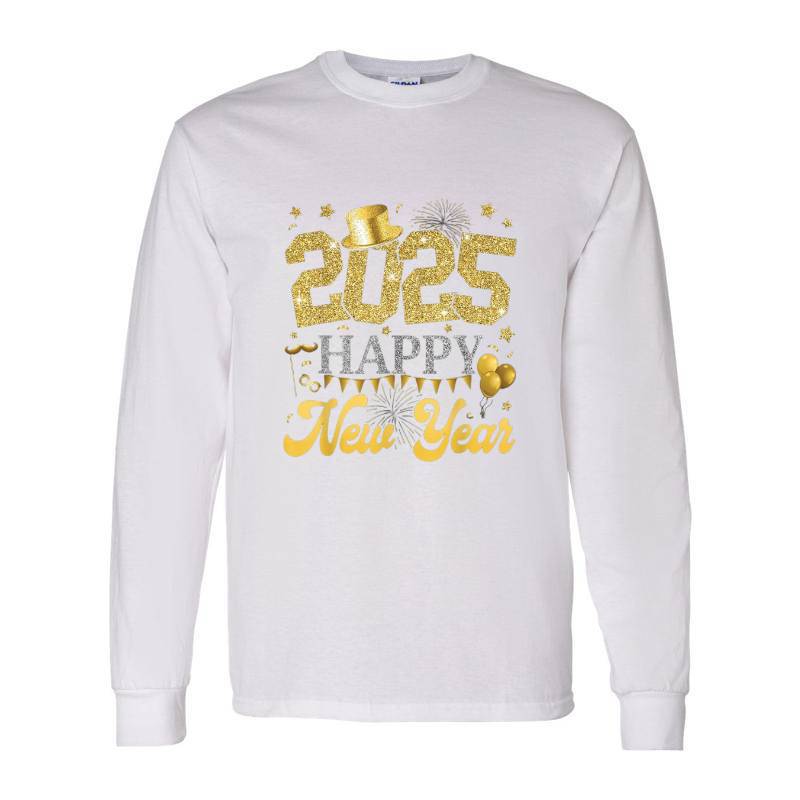 2025 Happy New Year Long Sleeve Shirt