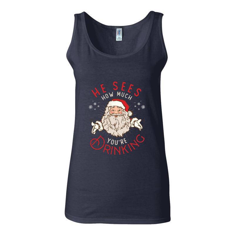 Santa Tank Top T-Shirt