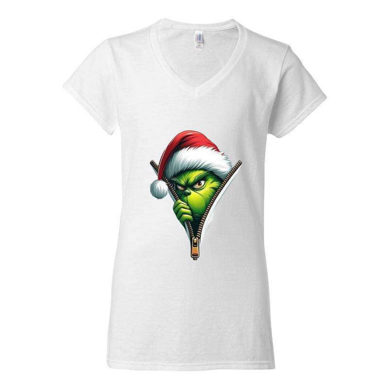 Grinch V-Neck T-Shirt