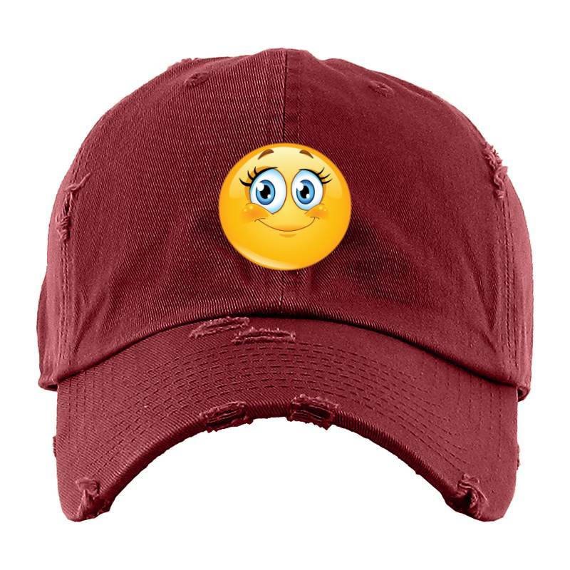 Cute Smiley Emoji Baseball Cap