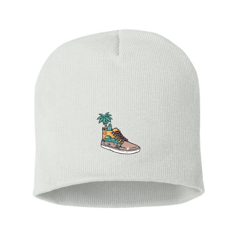 Palm and surf Beanie