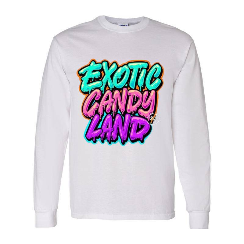Exotic Candy Land Long Sleeve Shirt