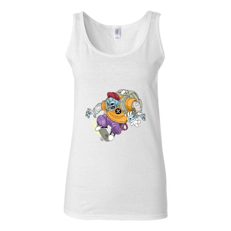 Monster Skate Tank Top T-Shirt
