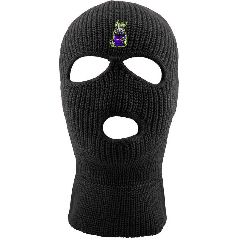 Rabbit art Three hole mask