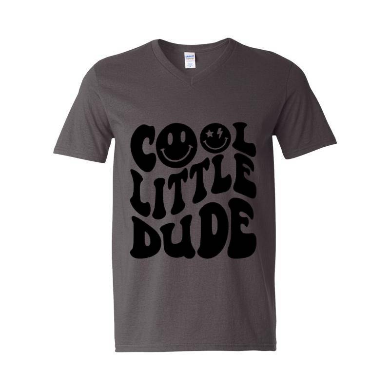 Cool Little Dude V-Neck T-Shirt