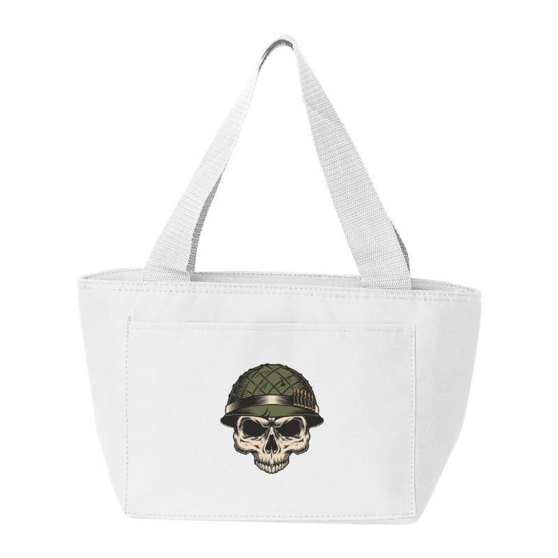 Soldier Skull Cooler Bag