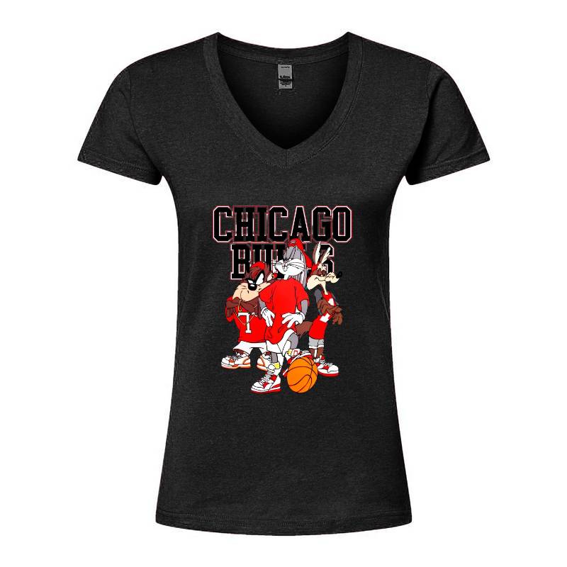 Chicago Bulls V-Neck T-Shirt