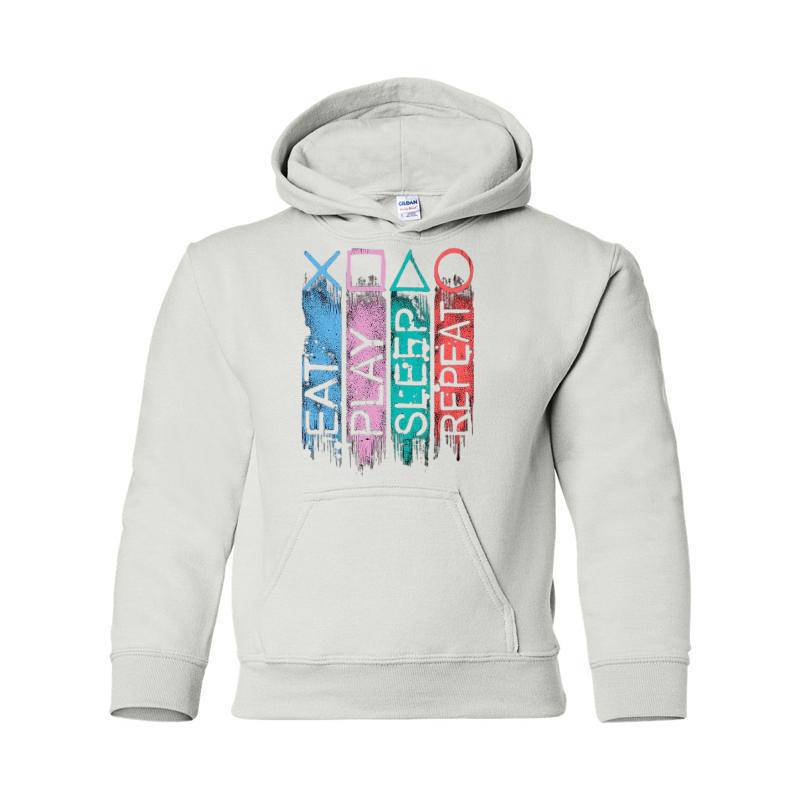 Eat Play Sleep Repeat Hooded Sweatshirt