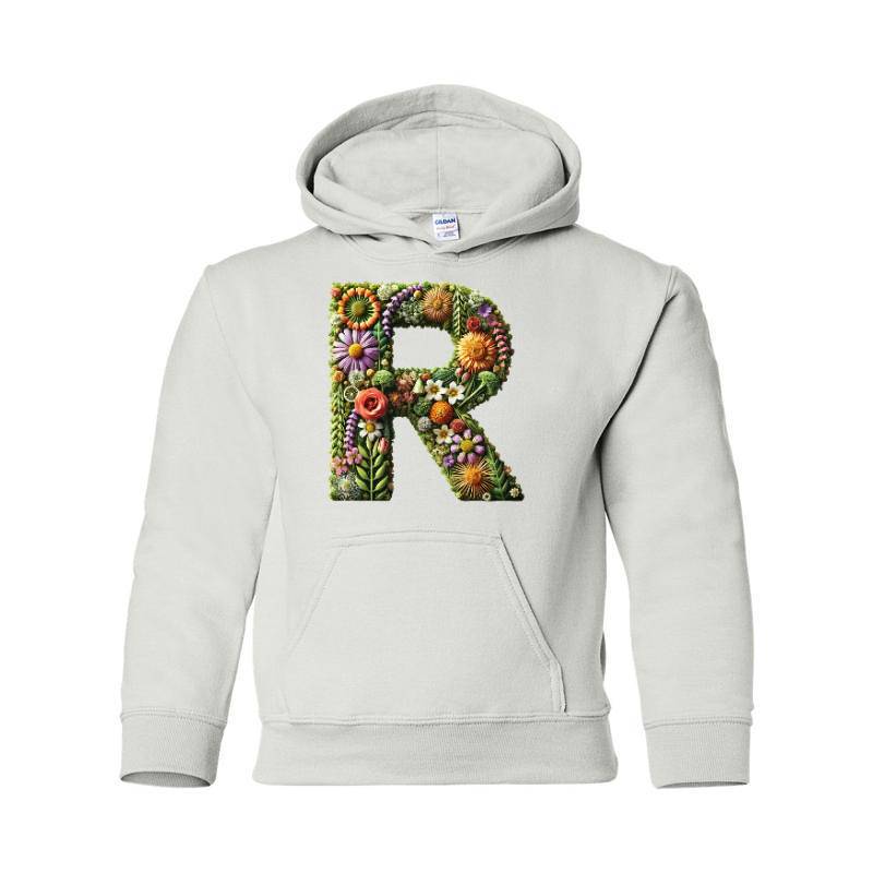 Letter R Hooded Sweatshirt