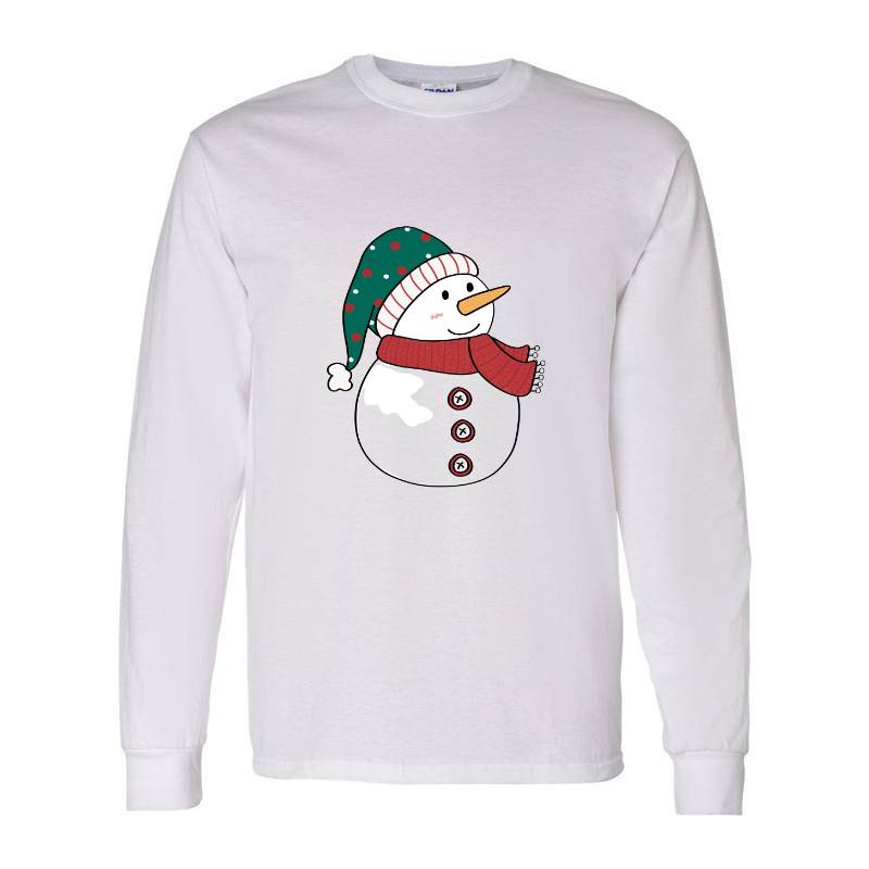Snow man Long Sleeve Shirt