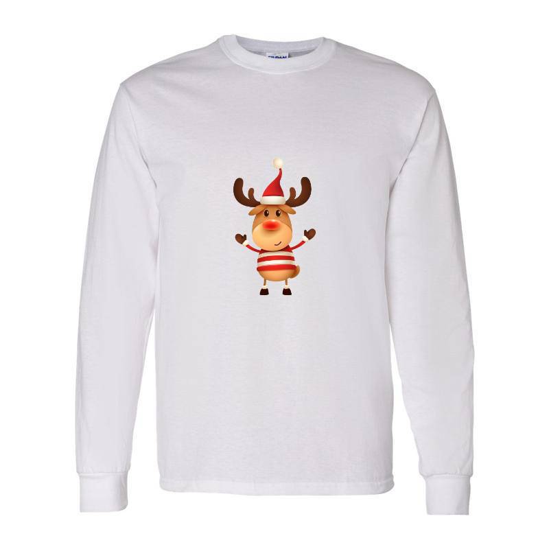 Cristmas deer Long Sleeve Shirt