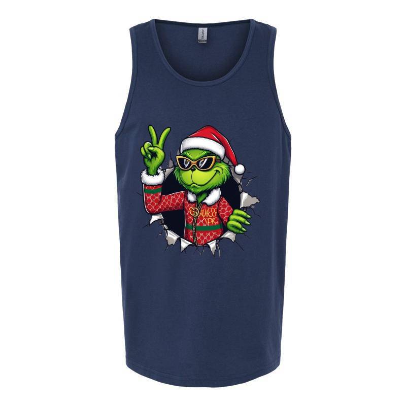 Grinch Peace Tank Top T-Shirt