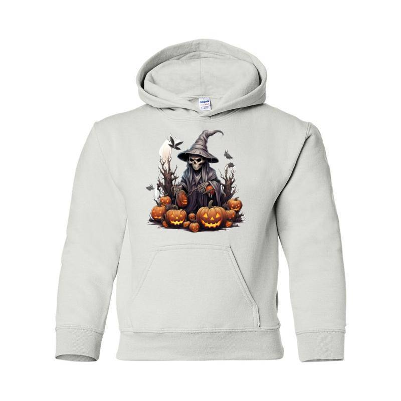 Halloween Party Scary Pumpkin Hooded Sweatshirt