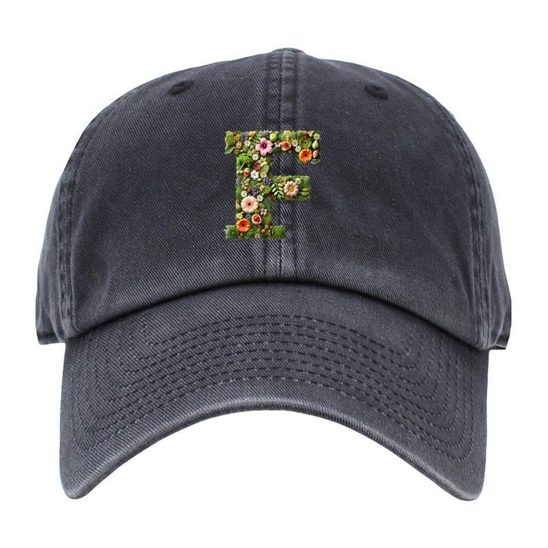 Letter F Baseball Cap