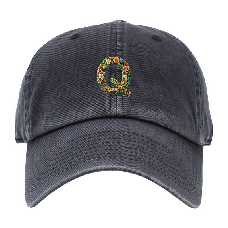 Letter Q Baseball Cap