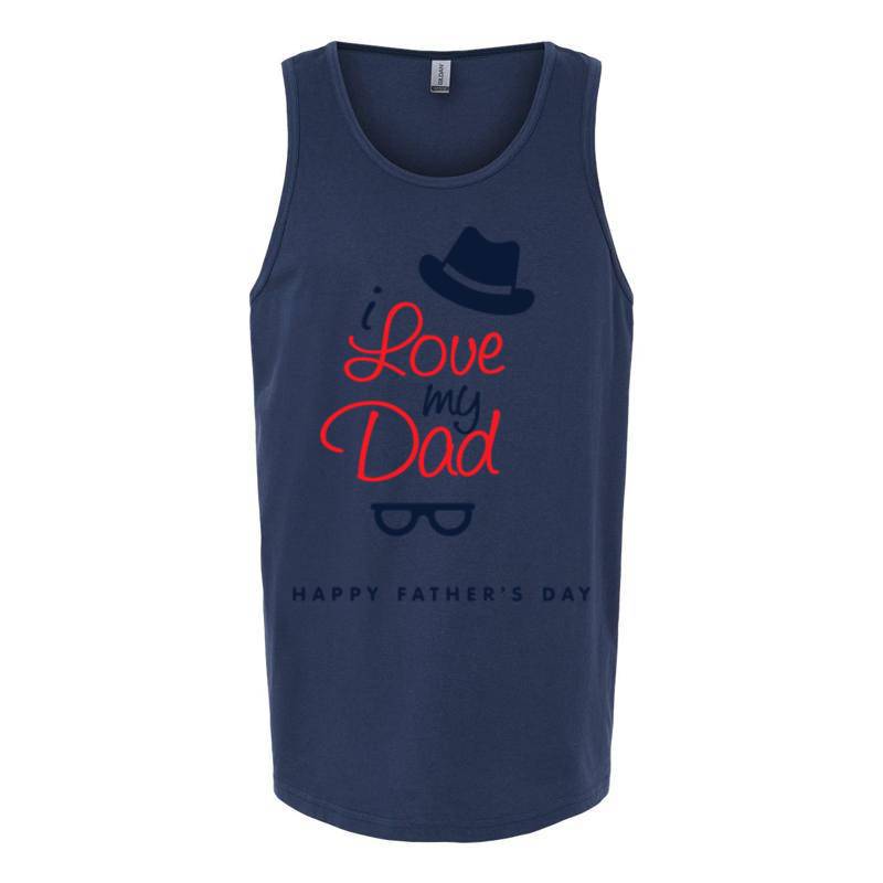 I Love My Dad Tank Top T-Shirt