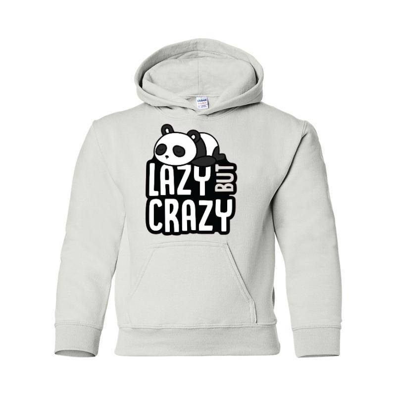 Lazy Crazy Hooded Sweatshirt