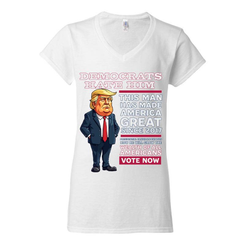 Trump Vote Tank Top V-Neck T-Shirt