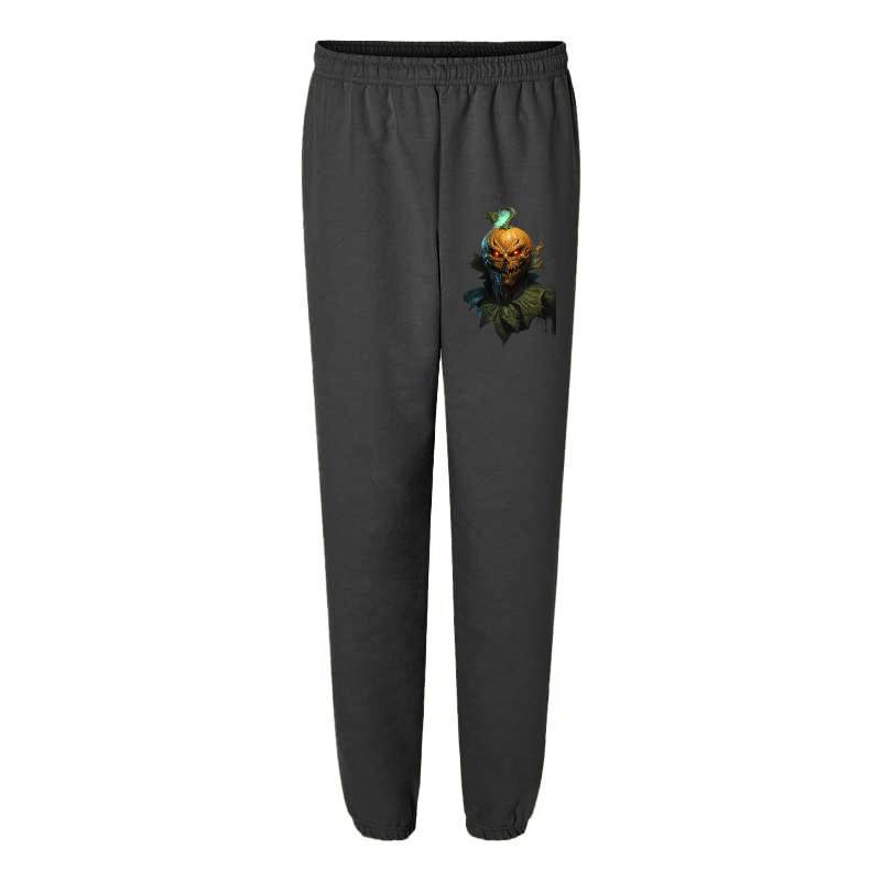 Halloween Pumpkin Head Sweatpants