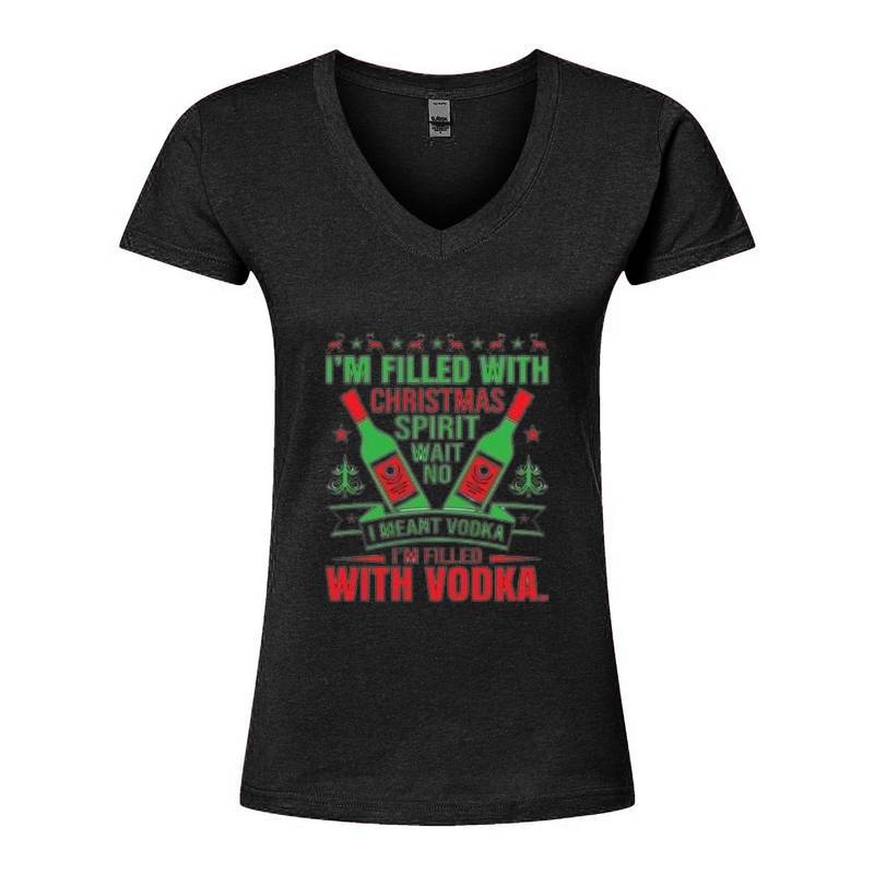 Cristmas Santa V-Neck T-Shirt